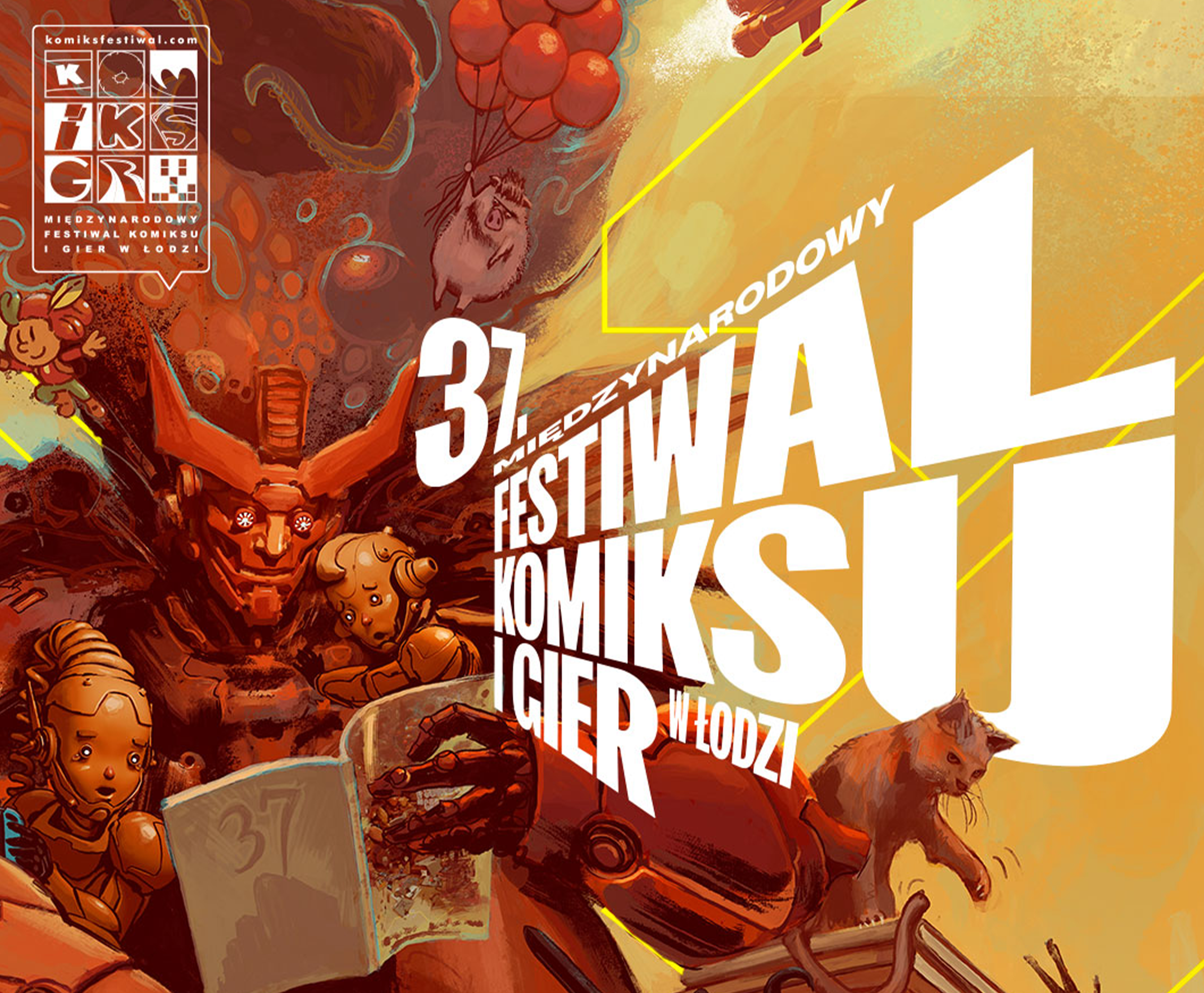 37. Międzynarodowy Festiwal Komiksu i Gier 37. Międzynarodowy Festiwal Komiksu i Gier