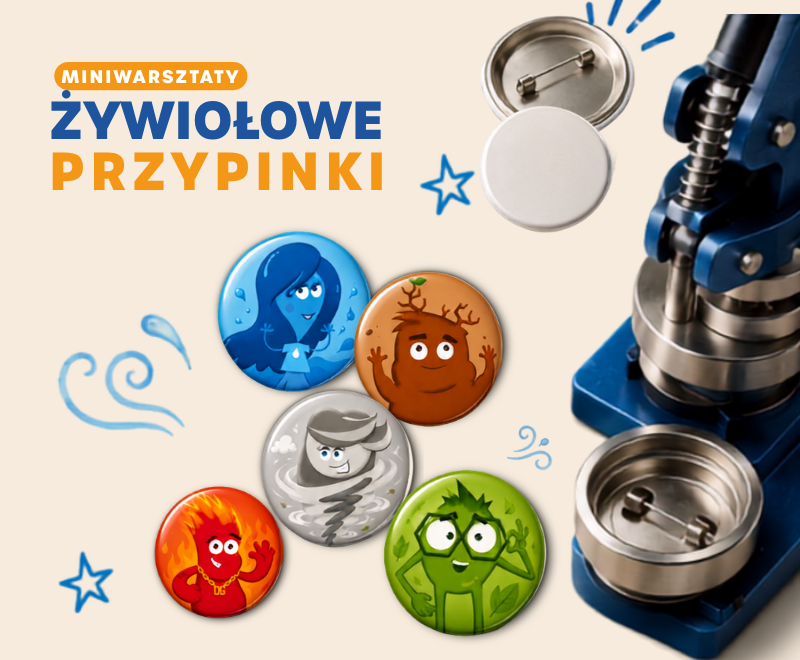 Żywiołowe przypinki Żywiołowe przypinki