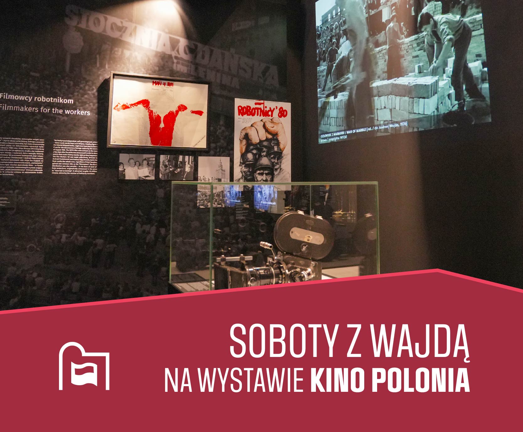 Soboty z Wajdą na wystawie Kino Polonia Soboty z Wajdą na wystawie Kino Polonia