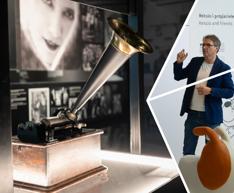 Kino Niepodległej - wyjątkowe oprowadzanie po wystawie „Kino Polonia” z Arkadiuszem Krystkiem Kino Niepodległej - wyjątkowe oprowadzanie po wystawie „Kino Polonia” z Arkadiuszem Krystkiem